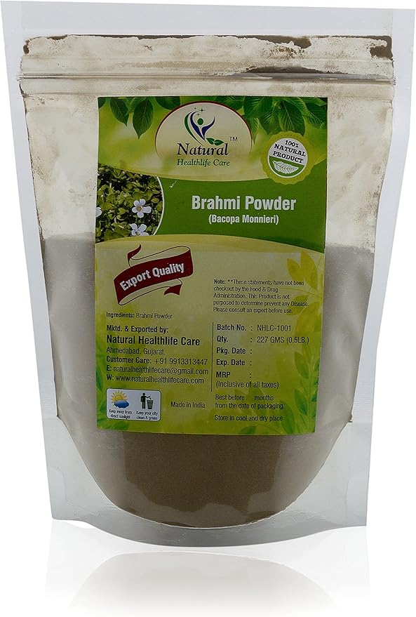 natural healthlife care * 天然brahmi 粉末 (bacopa monnieri)(227